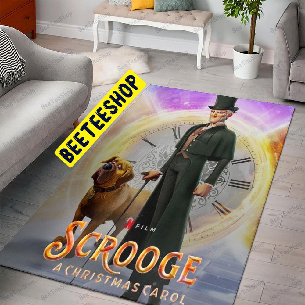 Movie Scrooge A Christmas Carol Trending Rug Rectangle