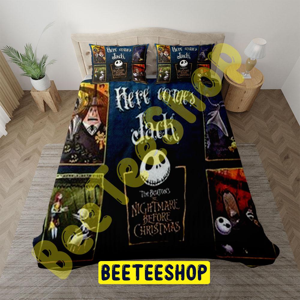 Movie The Nightmare Before Christmas Jack 1 Trending Bedding Set