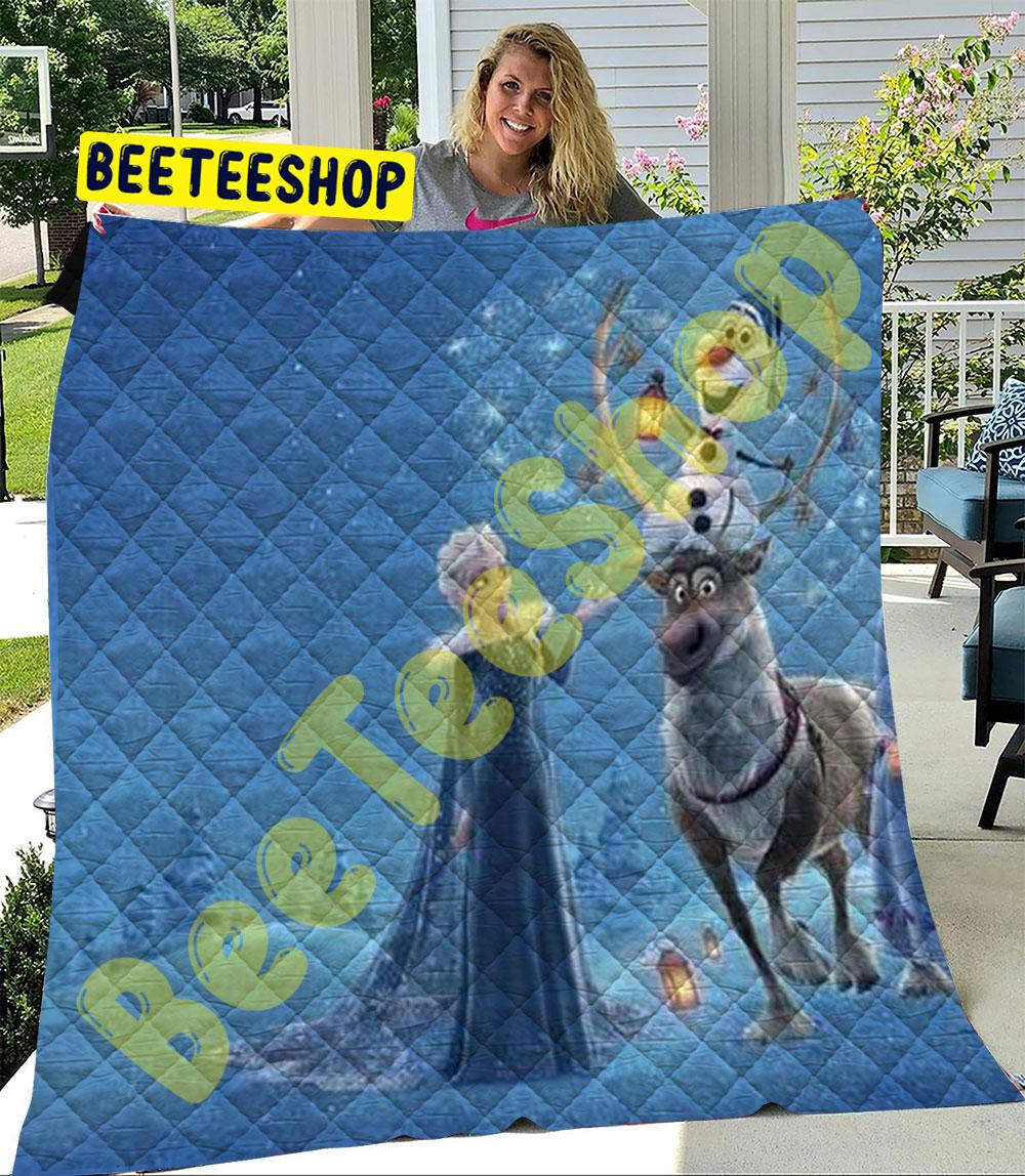 Olaf’s Frozen Adventure 02 Trending Quilt