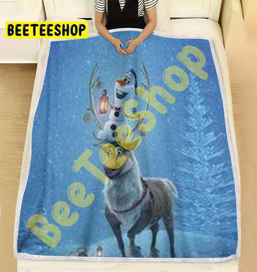 Olaf’s Frozen Adventure 04 Trending Blanket