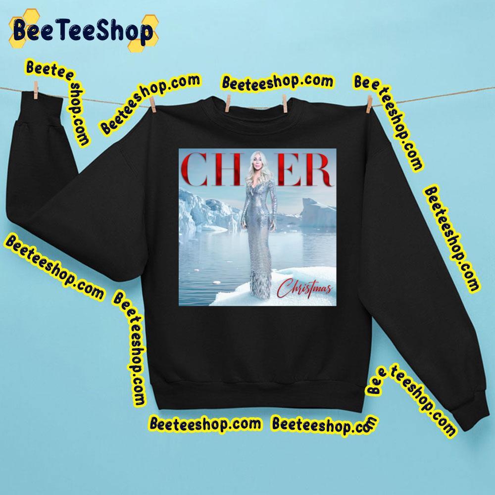 Red Art Cher Christmas 2023 Album Trending Unisex Sweatshirt