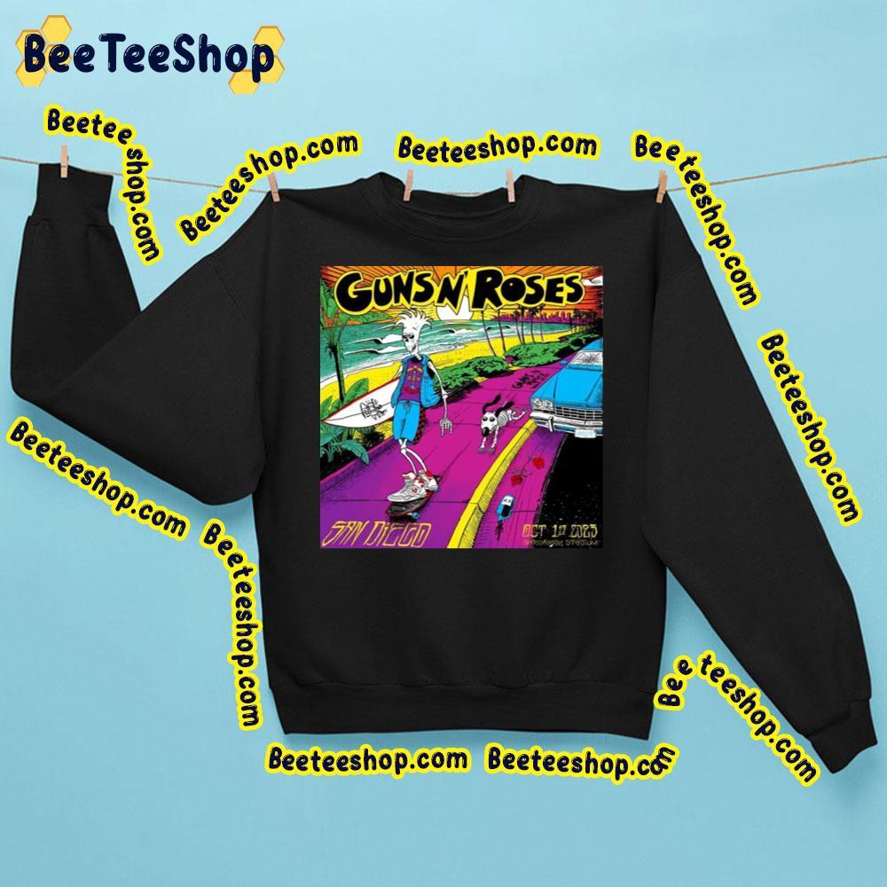 San Diego Oct 2023 Guns N’ Roses Trending Unisex Sweatshirt