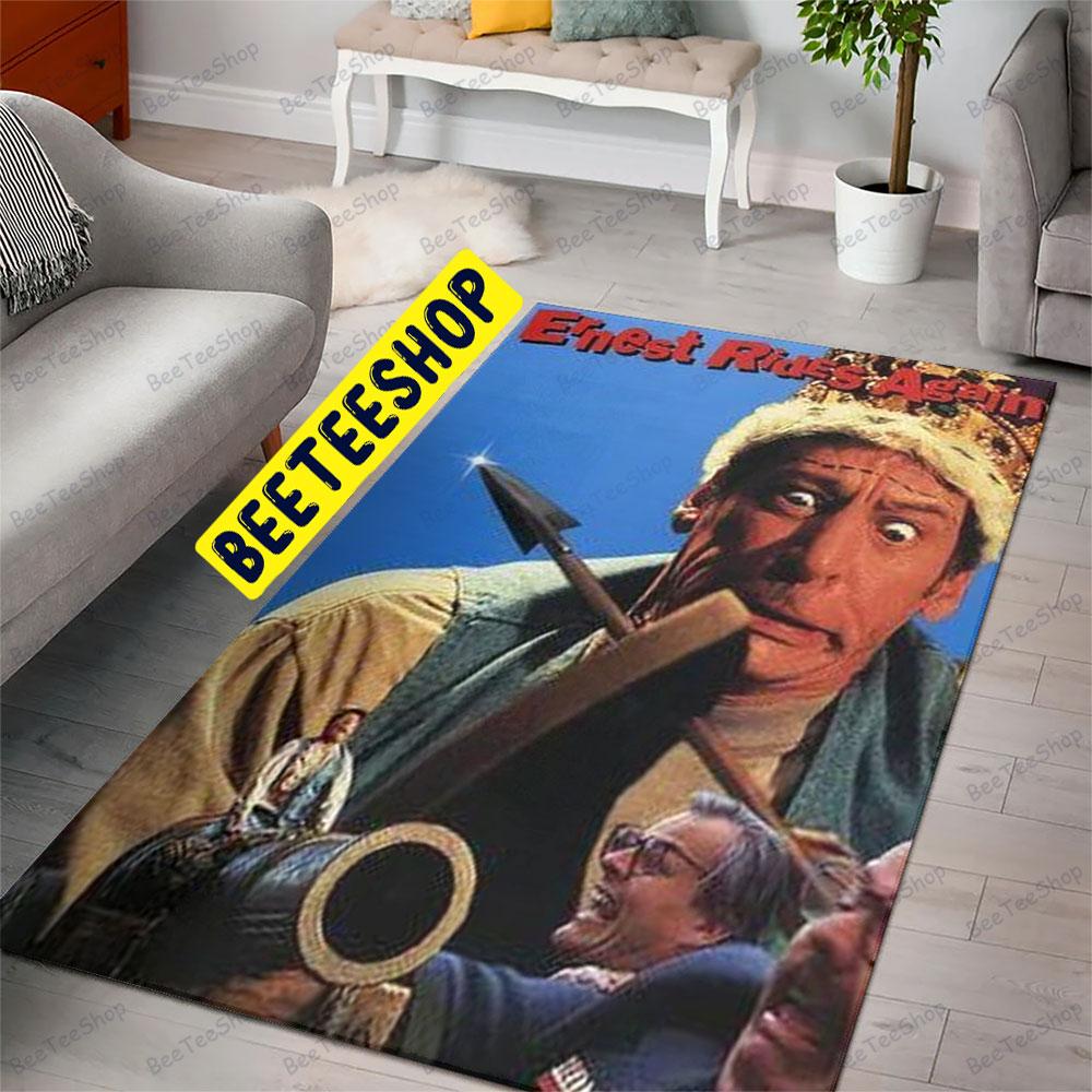 Scary Ernest Saves Christmas Trending Rug Rectangle