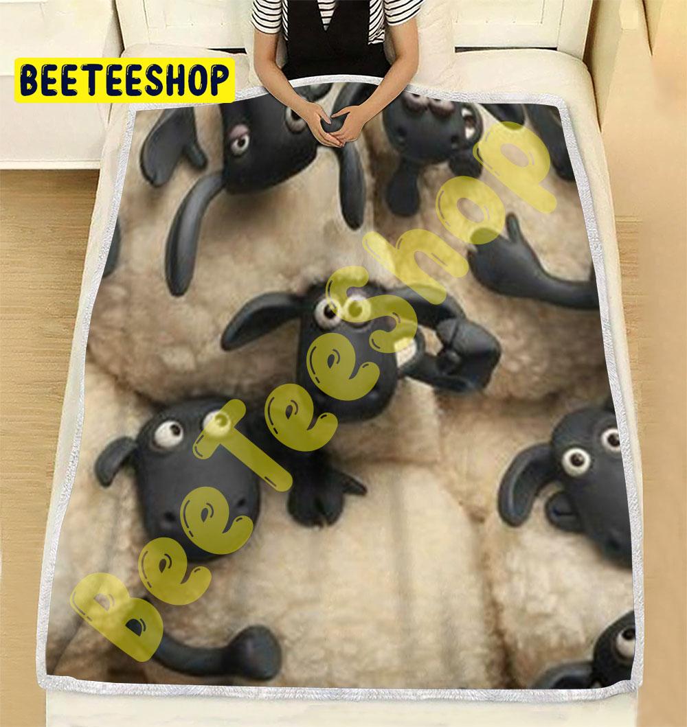 Shaun The Sheep The Flight Before Christmas 8 Trending Blanket