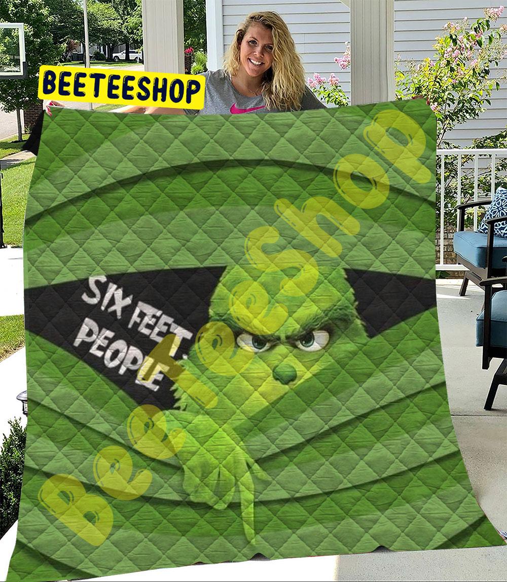 Six Feet People Grinch Trending Quilt