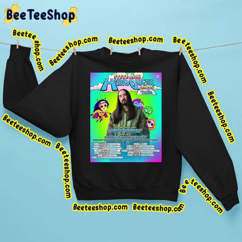 Steve Aoki Hiroquest Genesis Tour Trending Unisex Sweatshirt