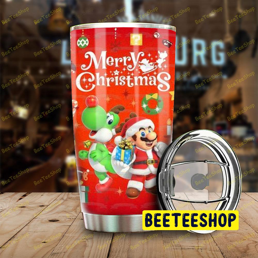 Super Mario Christmas 03 Trending Tumbler