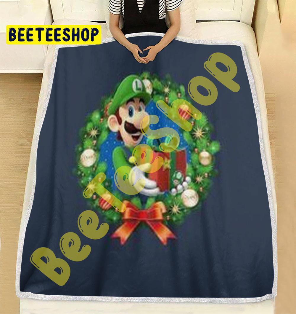 Super Mario Christmas 08 Trending Blanket