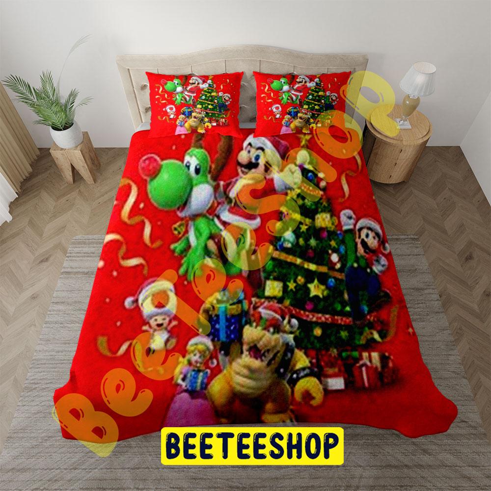 Super Mario Christmas 09 Trending Bedding Set