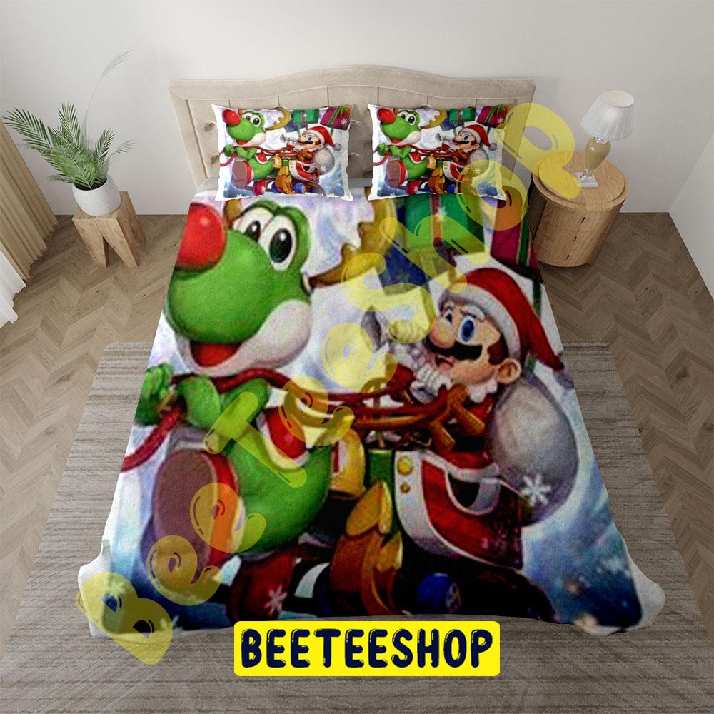 Super Mario Christmas 12 Trending Bedding Set