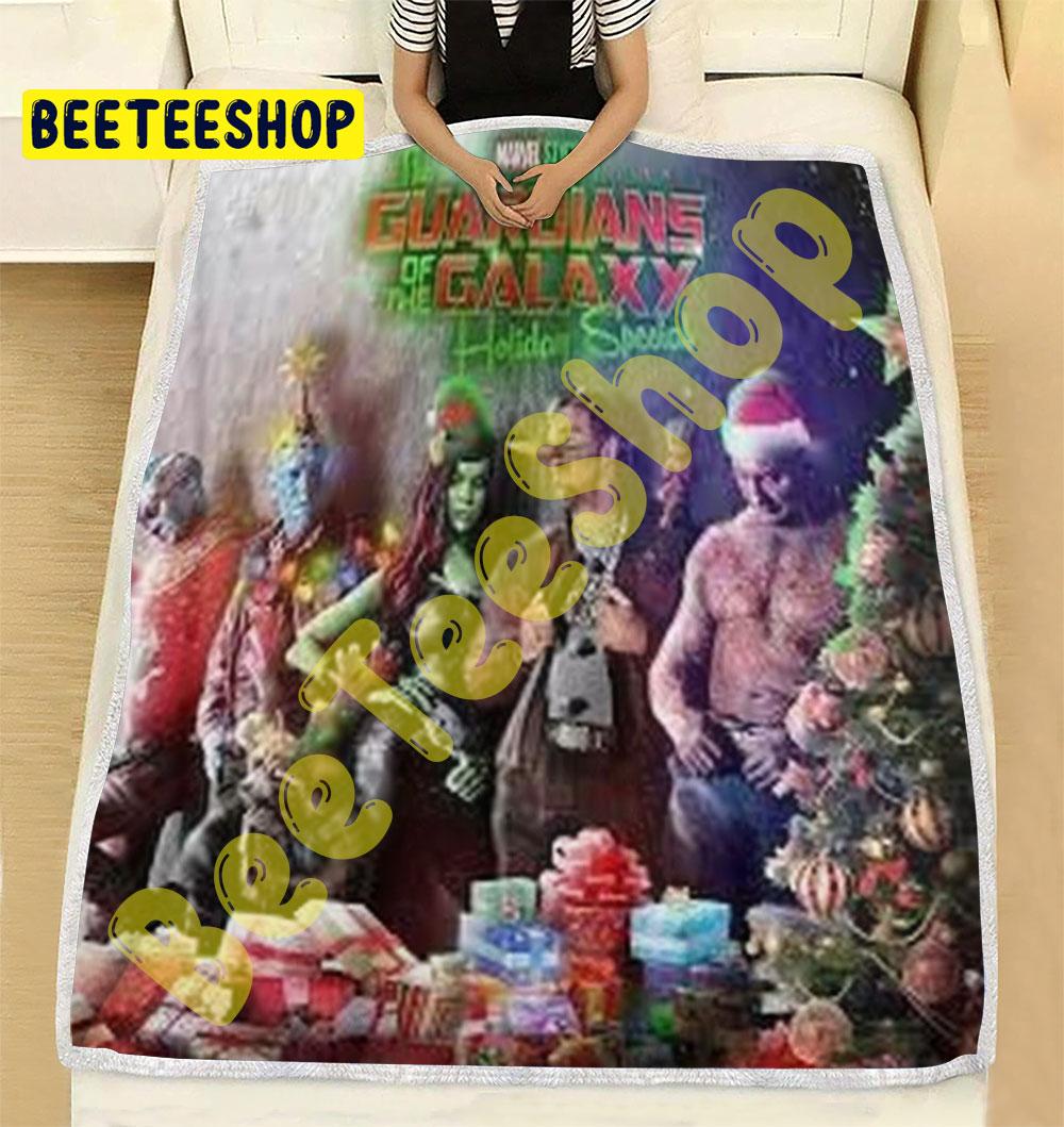 Team The Guardians Of The Galaxy Holiday Special Trending Blanket