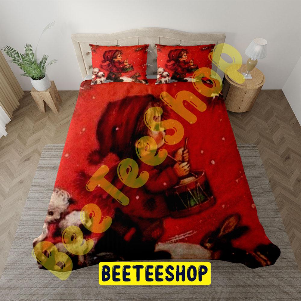 The Little Drummer Boy 4 Trending Bedding Set