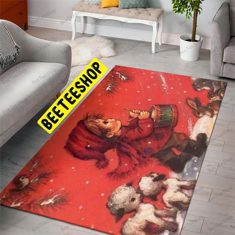 The Little Drummer Boy 4 Trending Rug Rectangle