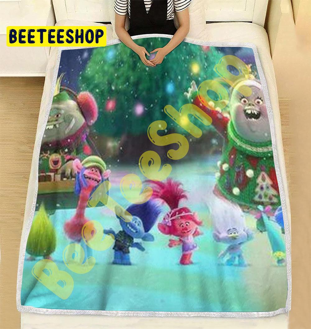 Trolls Holiday 08 Trending Blanket