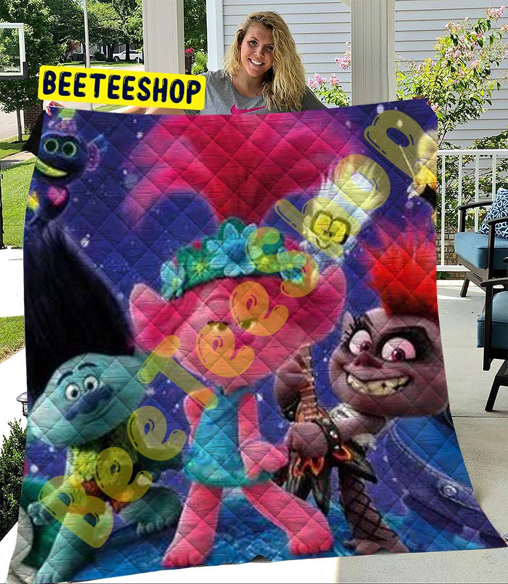 Trolls Holiday 09 Trending Quilt