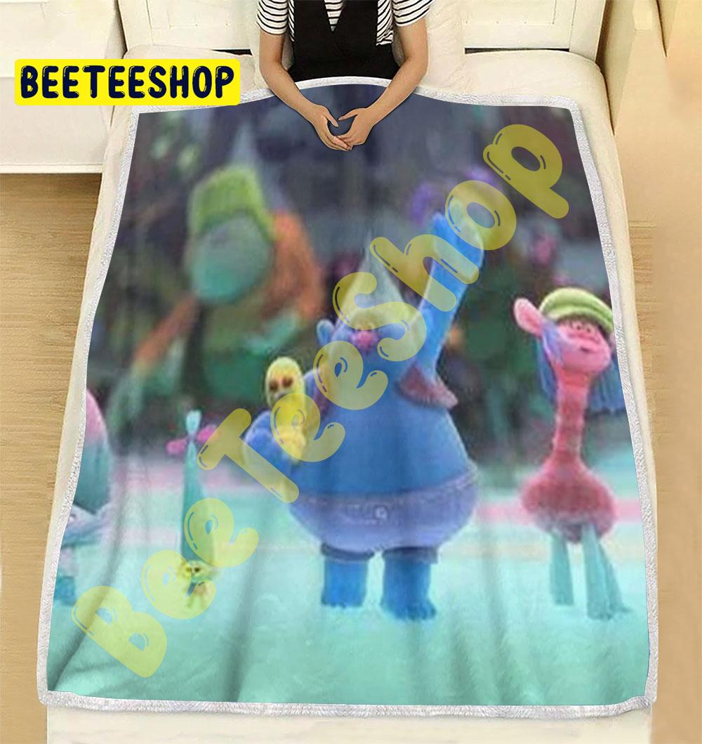 Trolls Holiday 11 Trending Blanket