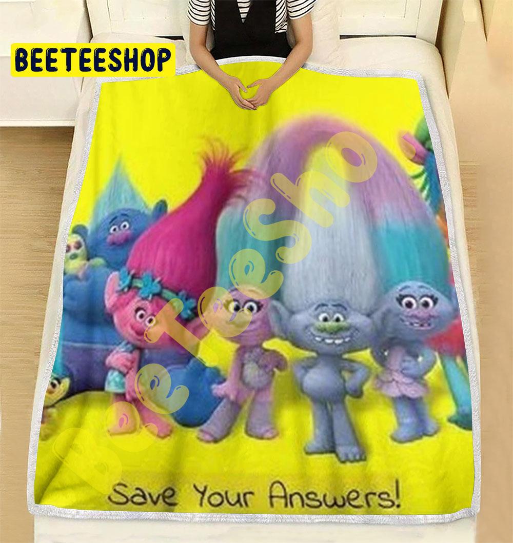 Trolls Holiday 13 Trending Blanket