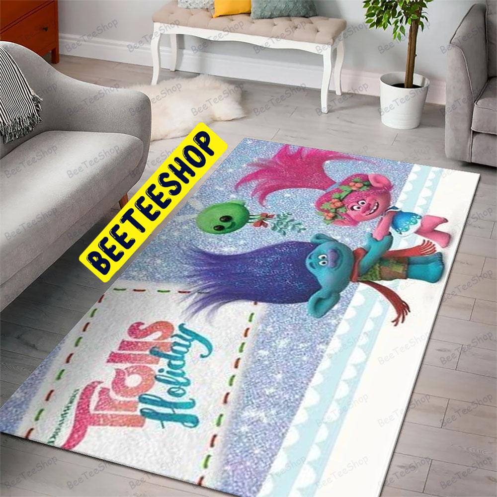 Trolls Holiday 14 Trending Rug Rectangle