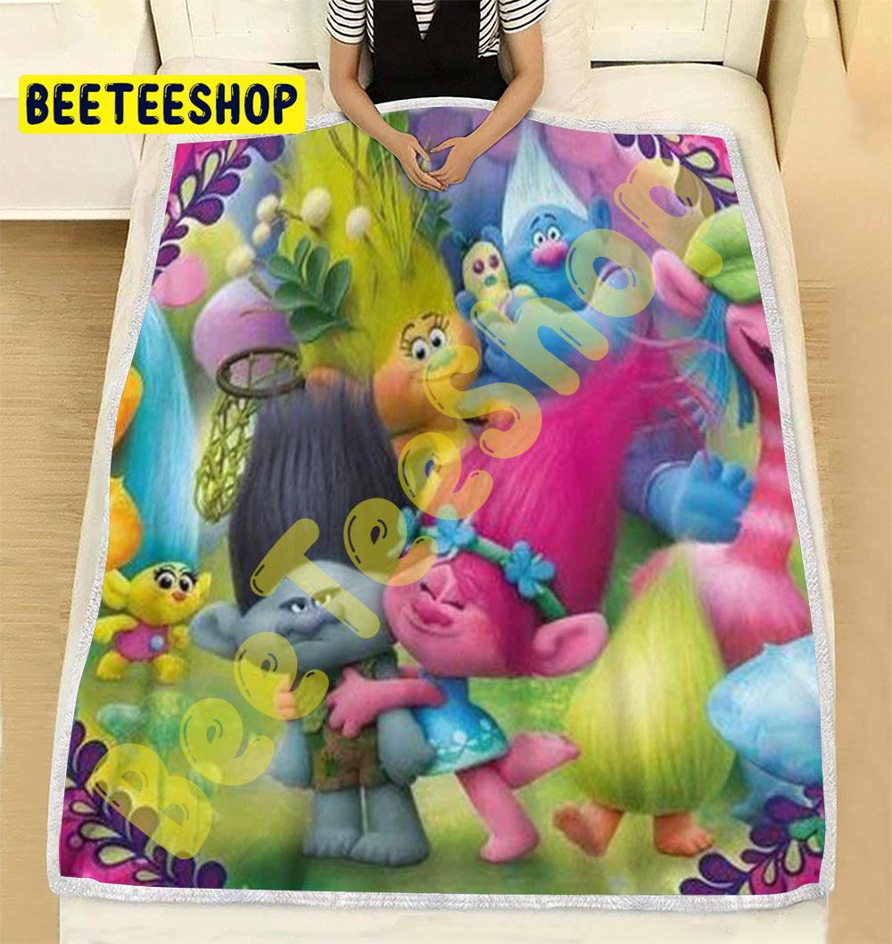 Trolls Holiday 15 Trending Blanket