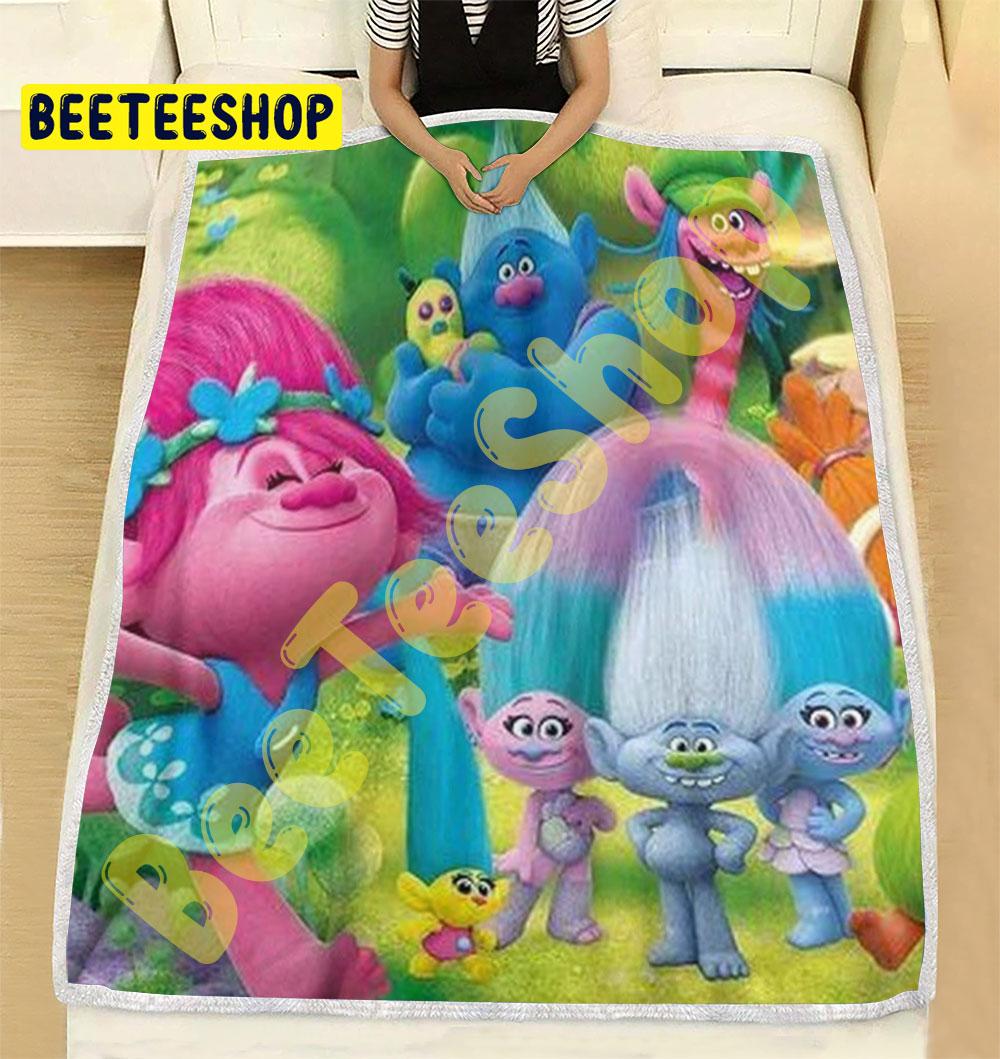 Trolls Holiday 19 Trending Blanket