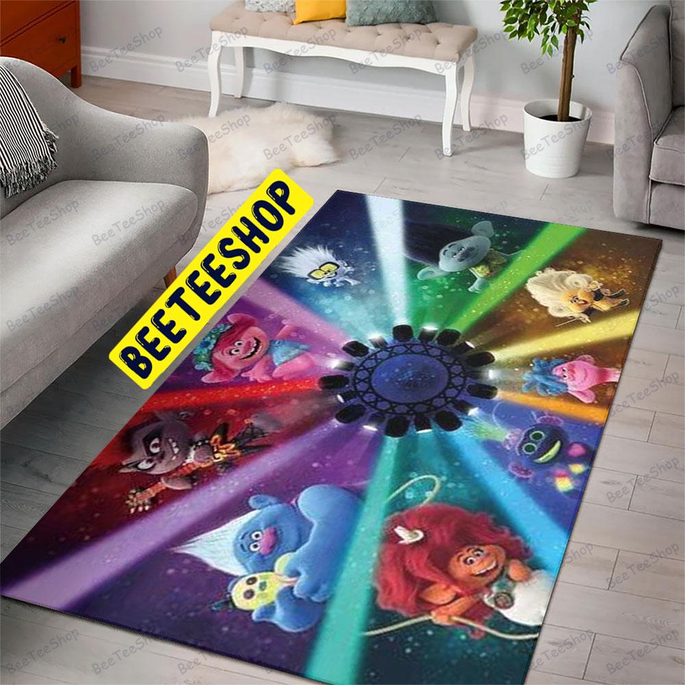 Trolls Holiday 23 Trending Rug Rectangle