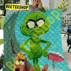 Who Ville Grinch And Max Trending Quilt
