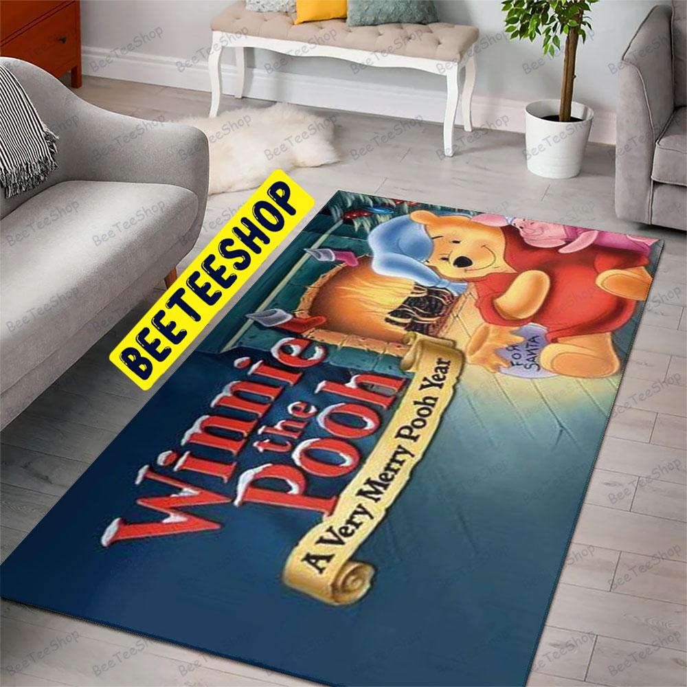 Winnie The Pooh A Very Merry Pooh Year 1 Trending Rug Rectangle