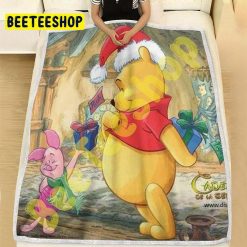 Winnie The Pooh A Very Merry Pooh Year 4 Trending Blanket