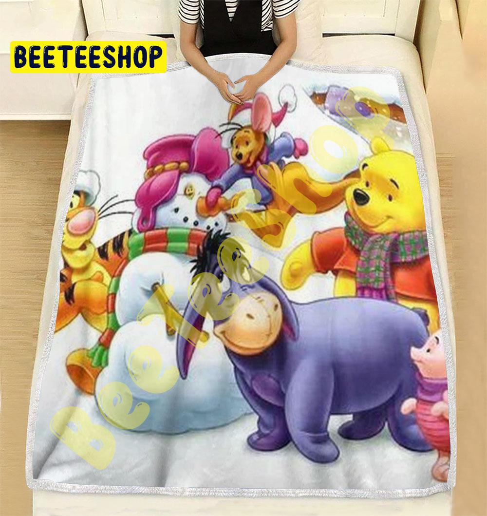 Winnie The Pooh A Very Merry Pooh Year 6 Trending Blanket