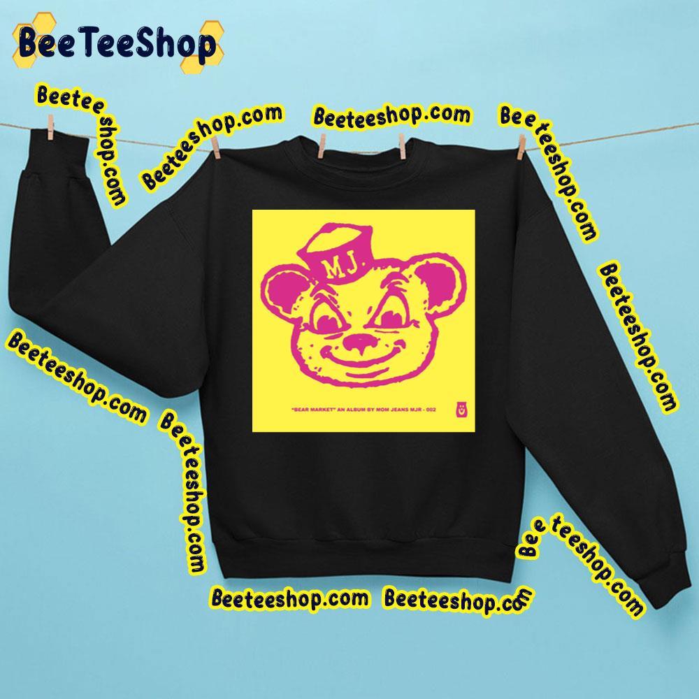 Yellow Background Mom Jeans Bear Market 2023 Album Trending Unisex Sweatshirt