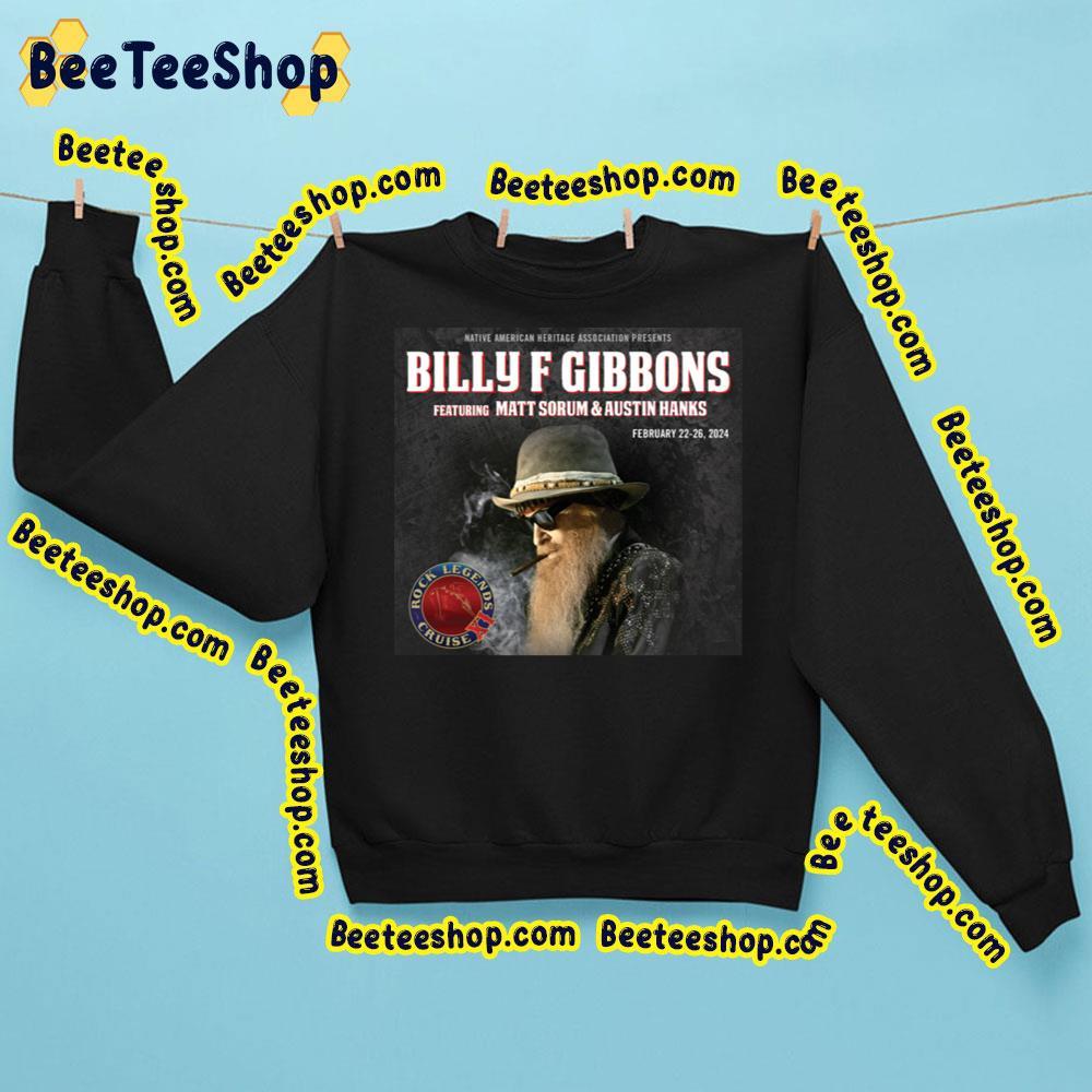 Billy F Gibbons Rock Legends Cruise Xi 2023 Beeteeshop Trending Unisex Sweatshirt