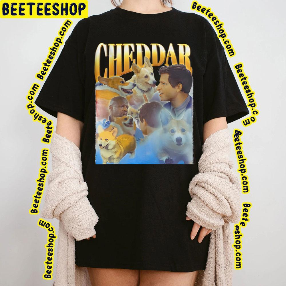 Brooklyn 99 Cheddar Retro Trending Unisex T-Shirt