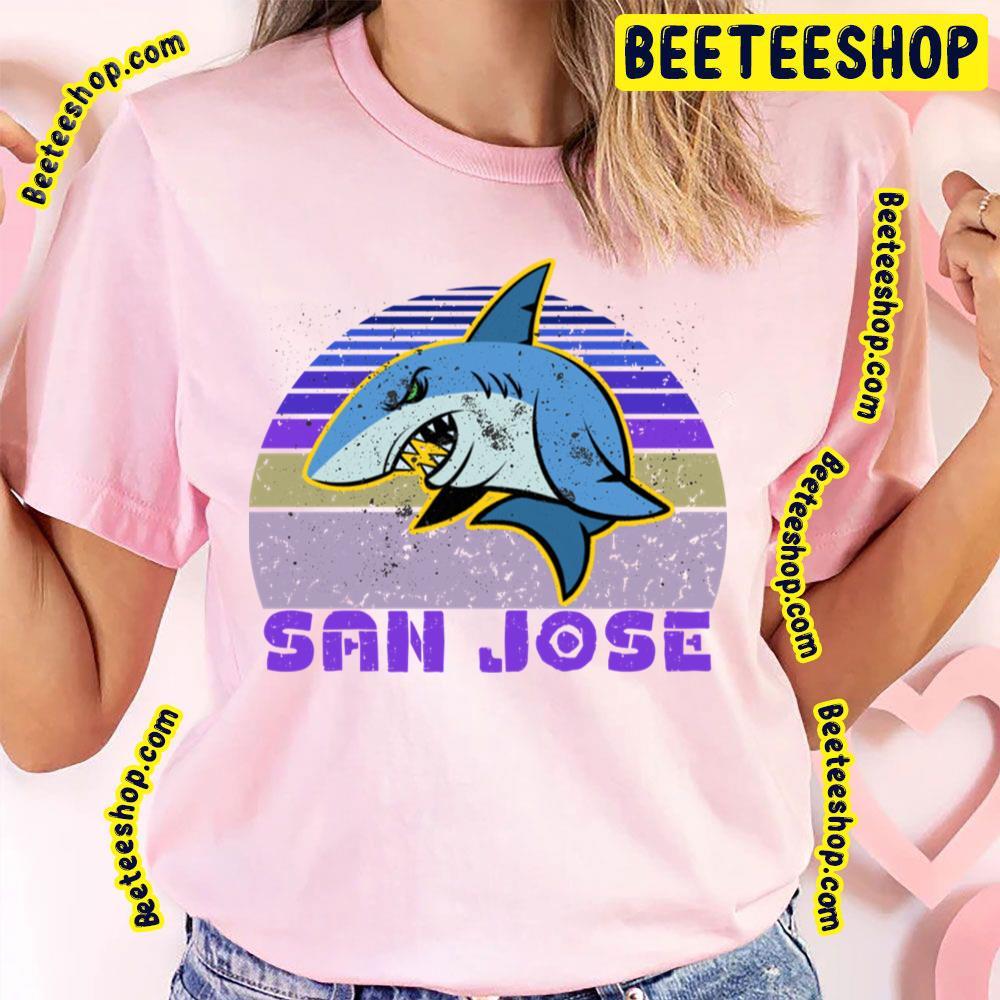 California Sunset Style San Jose Sharks Hockey Unisex T-Shirt