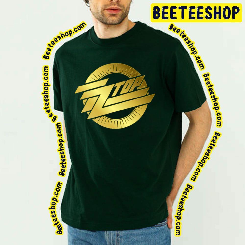 Gold Logo Zz Top Unisex T-Shirt