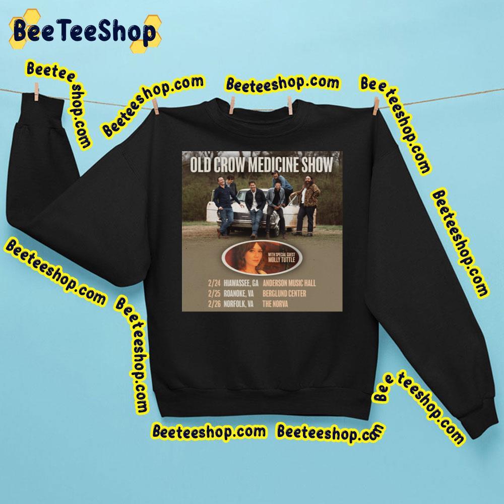 Old Crow Medicine Show Feb 2023 Tour Beeteeshop Trending Unisex T-Shirt