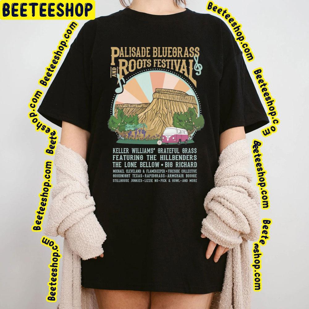 Palisade Bluegrass & Roots Fest With Keller Williams 2023 Beeteeshop Trending Unisex T-Shirt