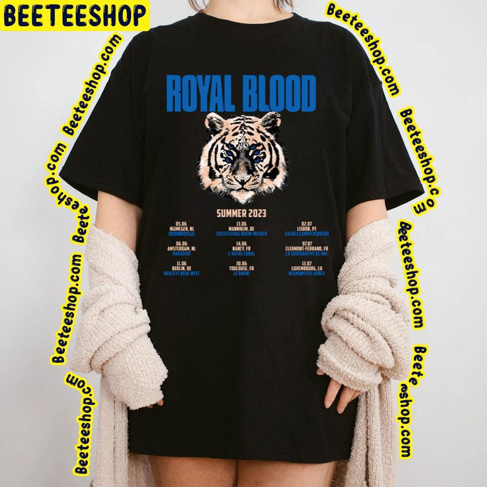 Royal Blood Summer 2023 Beeteeshop Trending Unisex T-Shirt