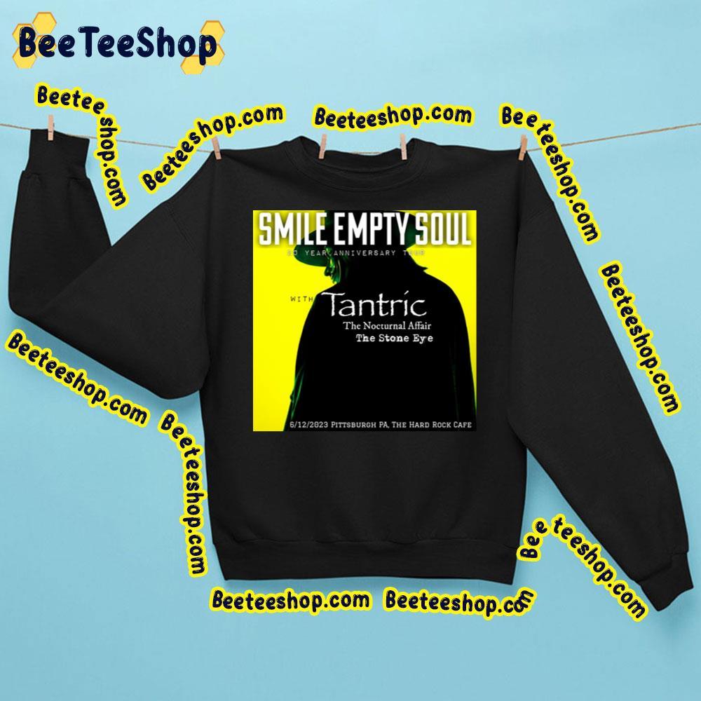 Smile Empty Soul 20 Year Anniversary Tour 2023 Hard Rock Cafe Beeteeshop Trending Unisex Sweatshirt