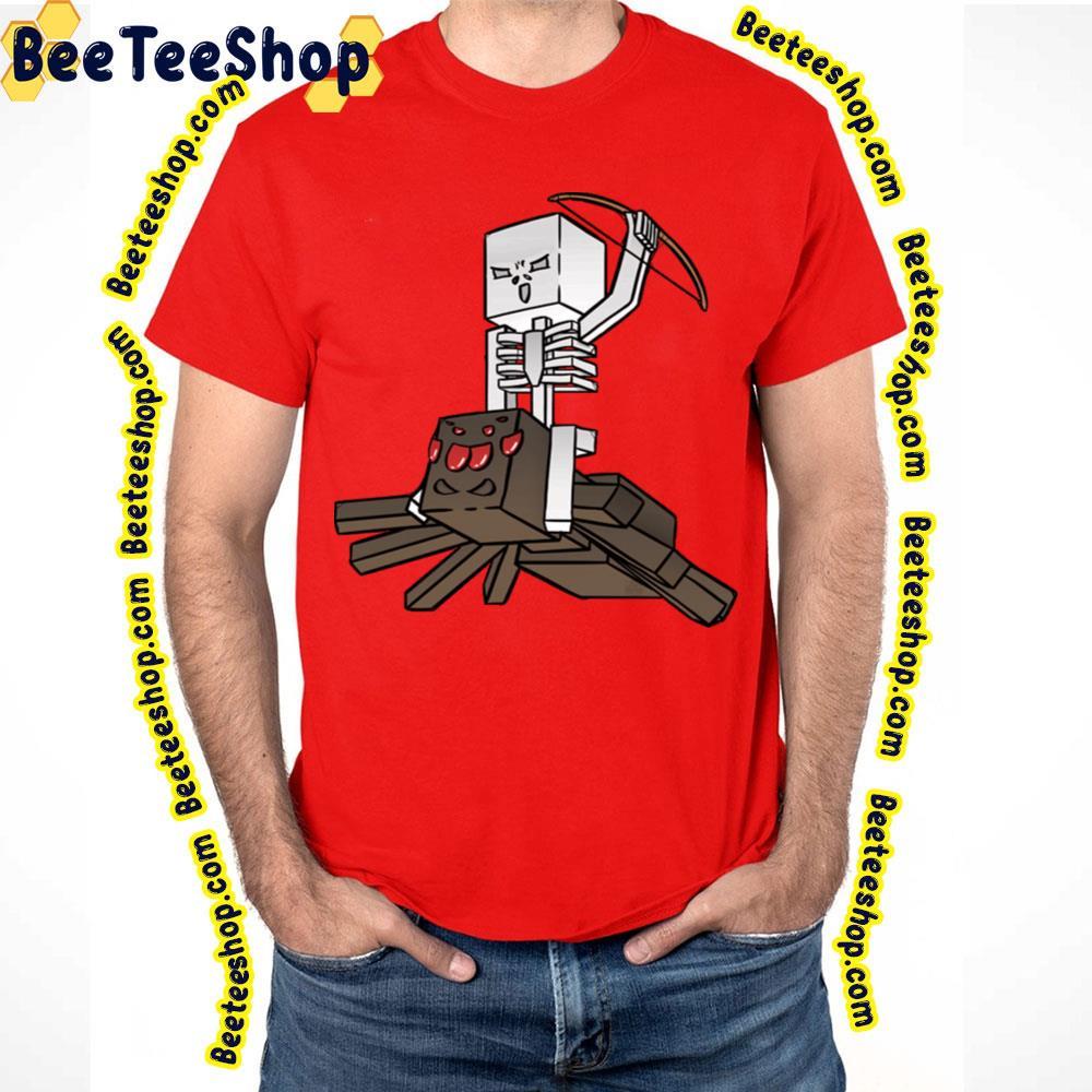 Spider Jockey Minecraft Unisex T-Shirt