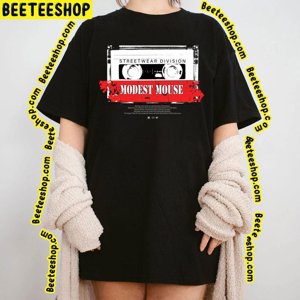 Streetwear Division Cassette Modest Mouse Beeteeshop Trending Unisex T-Shirt