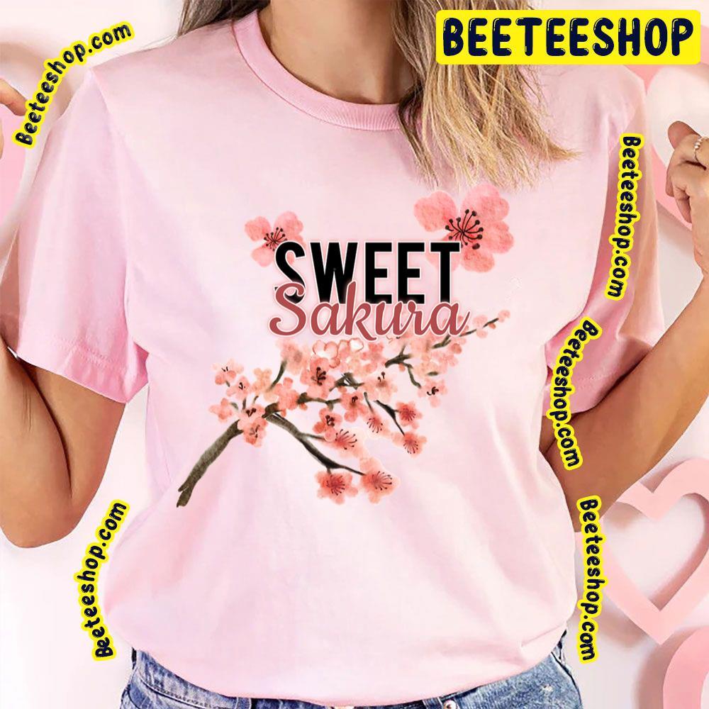 Sweet Sakura Gari Beeteeshop Trending Unisex T-Shirt