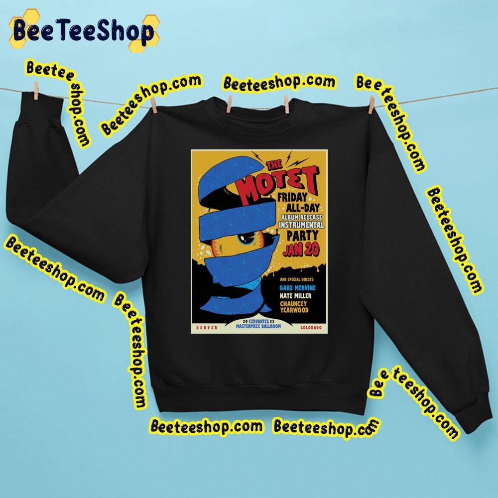 The Motet Album Release Instrumental Party 2023 Beeteeshop Trending Unisex Sweatshirt