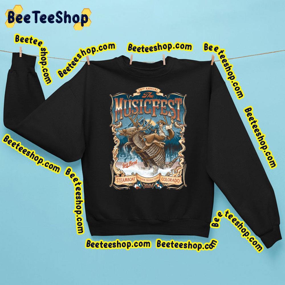 The Musicfest Steamboat 2024 Beeteeshop Trending Unisex Sweatshirt