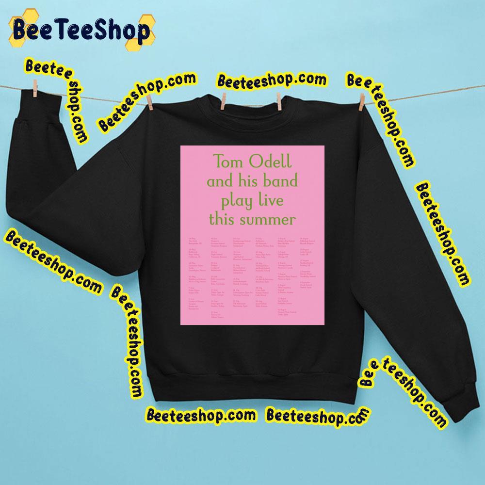 Tom Odell Live Summer 2023 Toue Dates Beeteeshop Trending Unisex T-Shirt