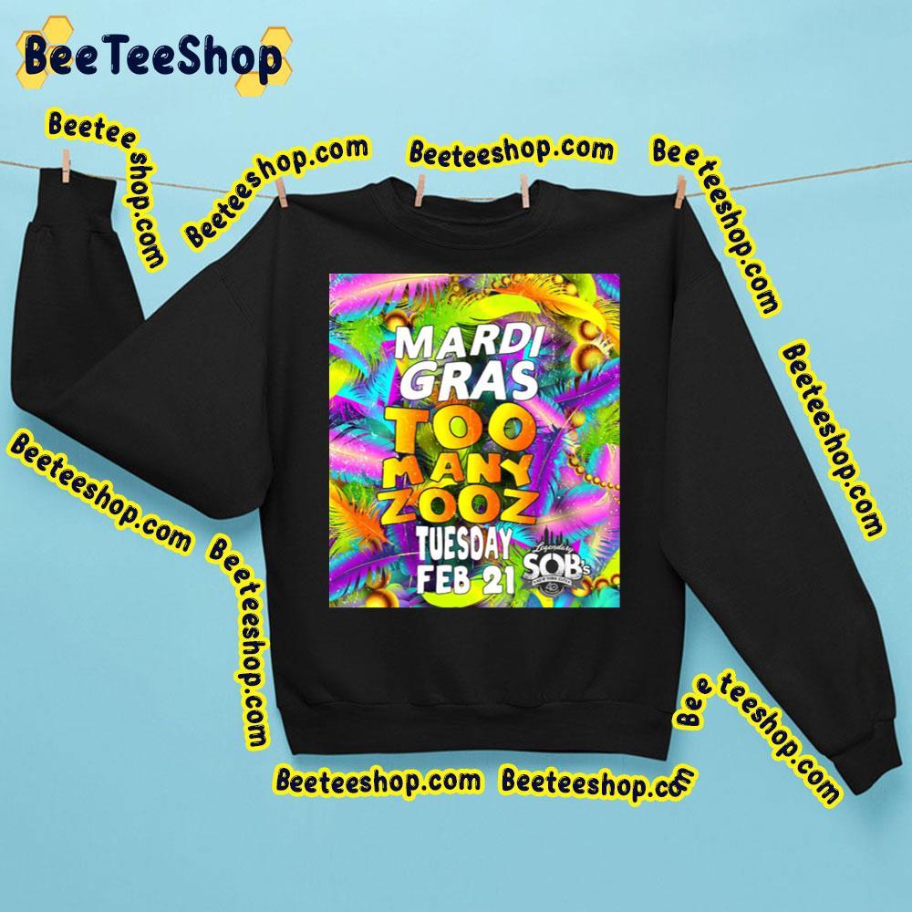 Too Many Zooz Tour 21 February 2023 Beeteeshop Trending Unisex Sweatshirt