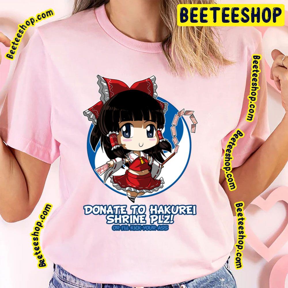 Touhou Reimu Hakurei Miko Beeteeshop Trending Unisex T-Shirt