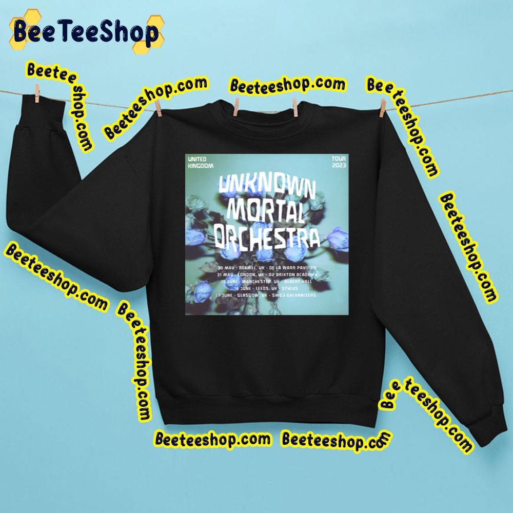 Unknown Mortal Orchestra United Kingdom Tour 2023 Beeteeshop Trending Unisex Sweatshirt