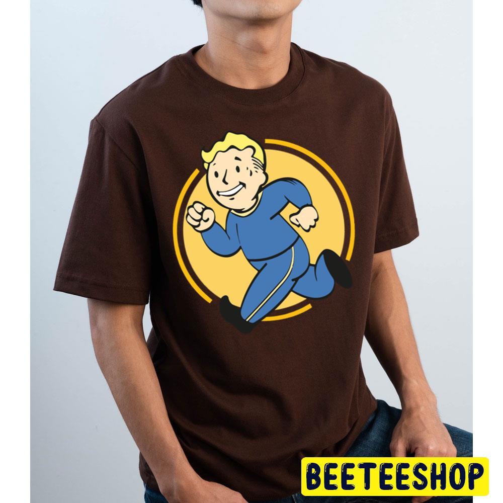 Vault Boy Running Fallout Unisex T-Shirt