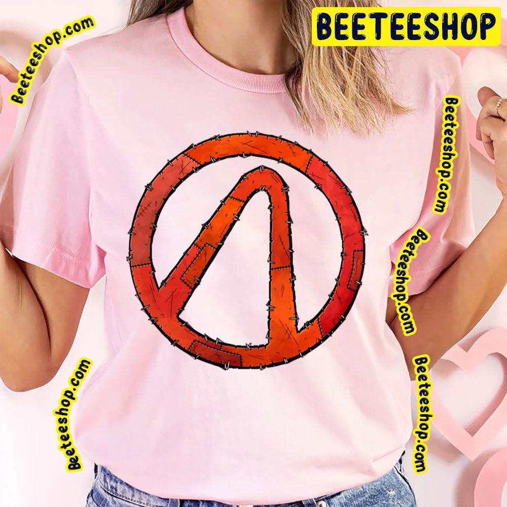 Vault Symbol Stitched Red Borderlands Beeteeshop Trending Unisex T-Shirt