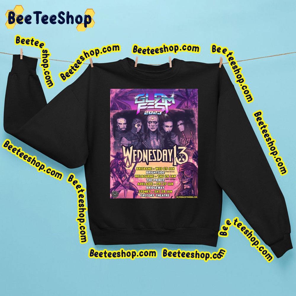 Wednesday 13 Tour January Beeteeshop Trending Unisex Sweatshirt